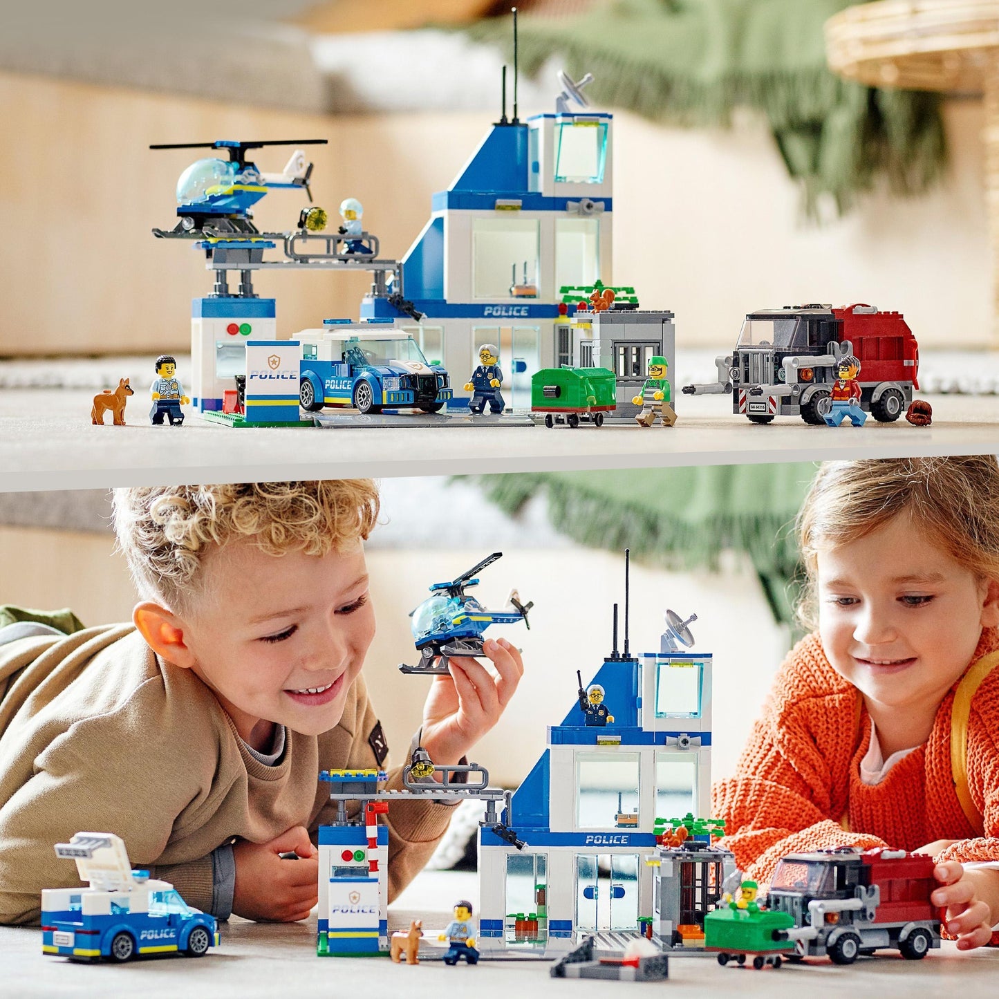LEGO city - politiebureau constructiespeelgoed (60316)