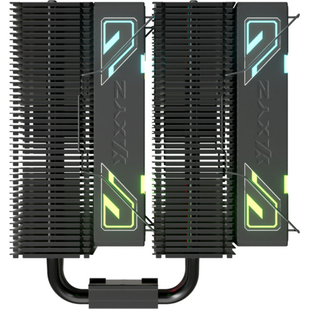 XYZ PC Gear Thermax 6 Duo RGB CPU-koeler (Zwart, ARGB, PWM)