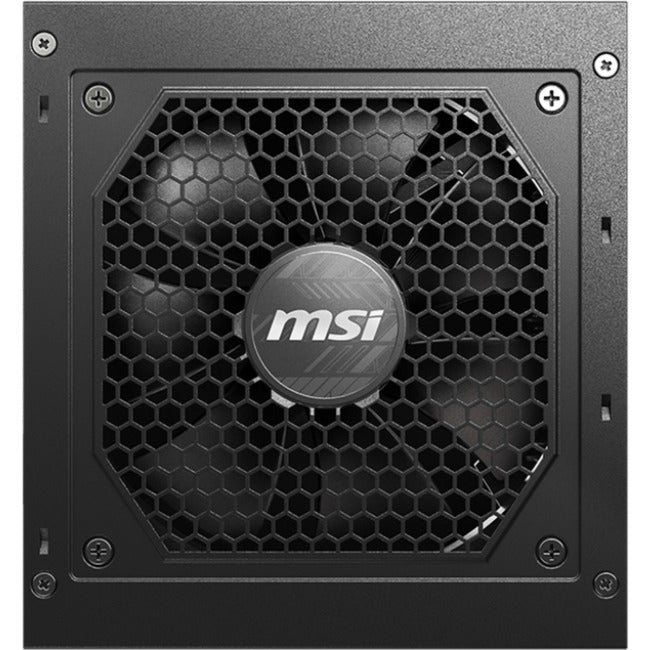 MSI mag a750gl pcie5 ii modulaire 750 watt voeding (zwart, 1x 12v-2x6, 3x pcie)