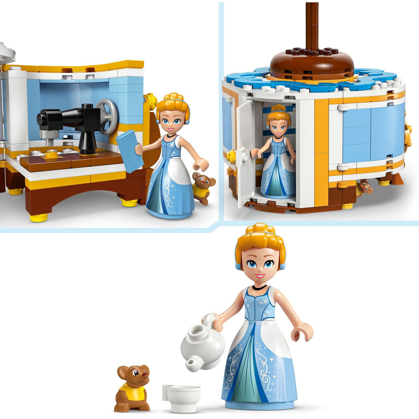 LEGO disney princess 43266 de jurk van assepoester