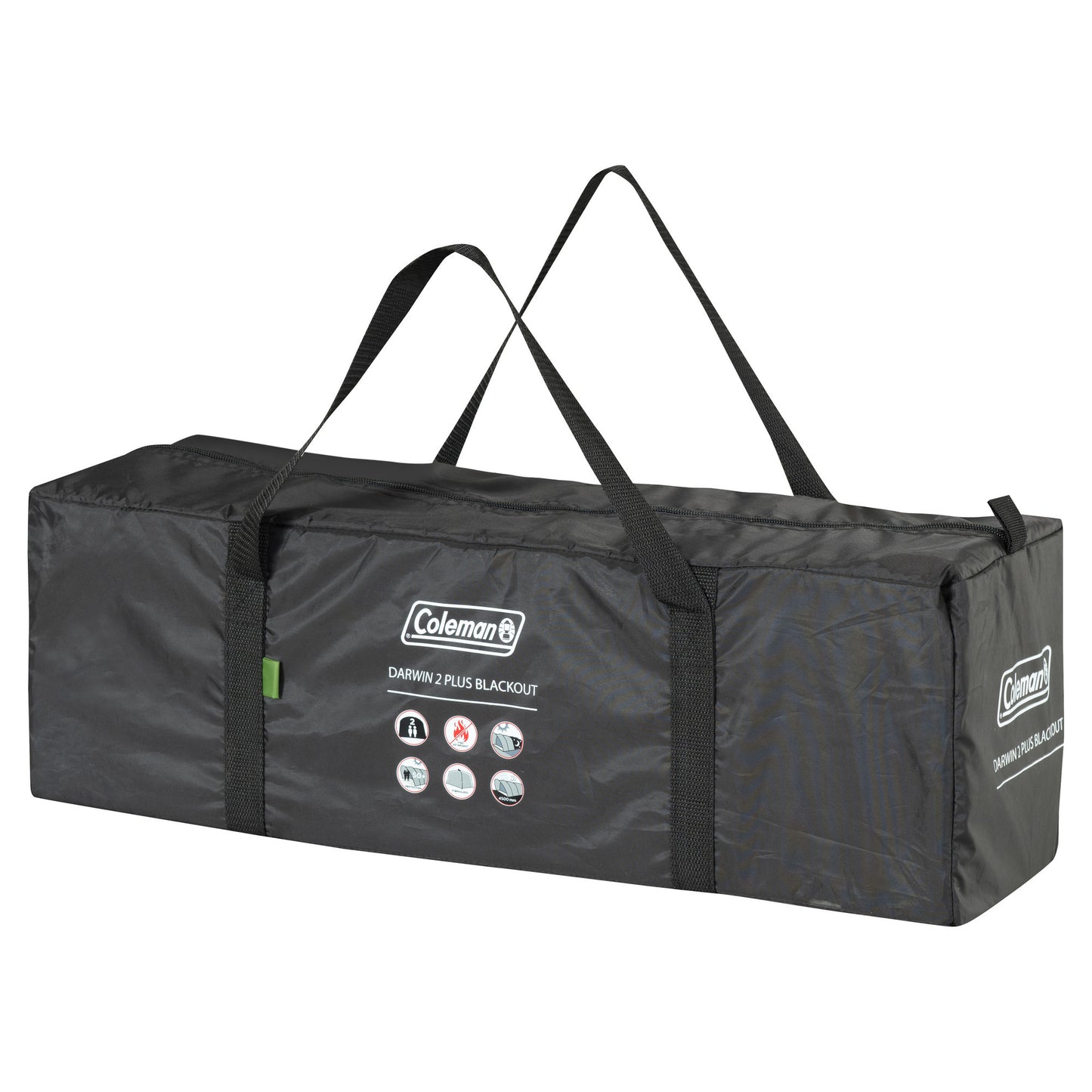Coleman darwin 2 plus blackout tent (donkergroen)