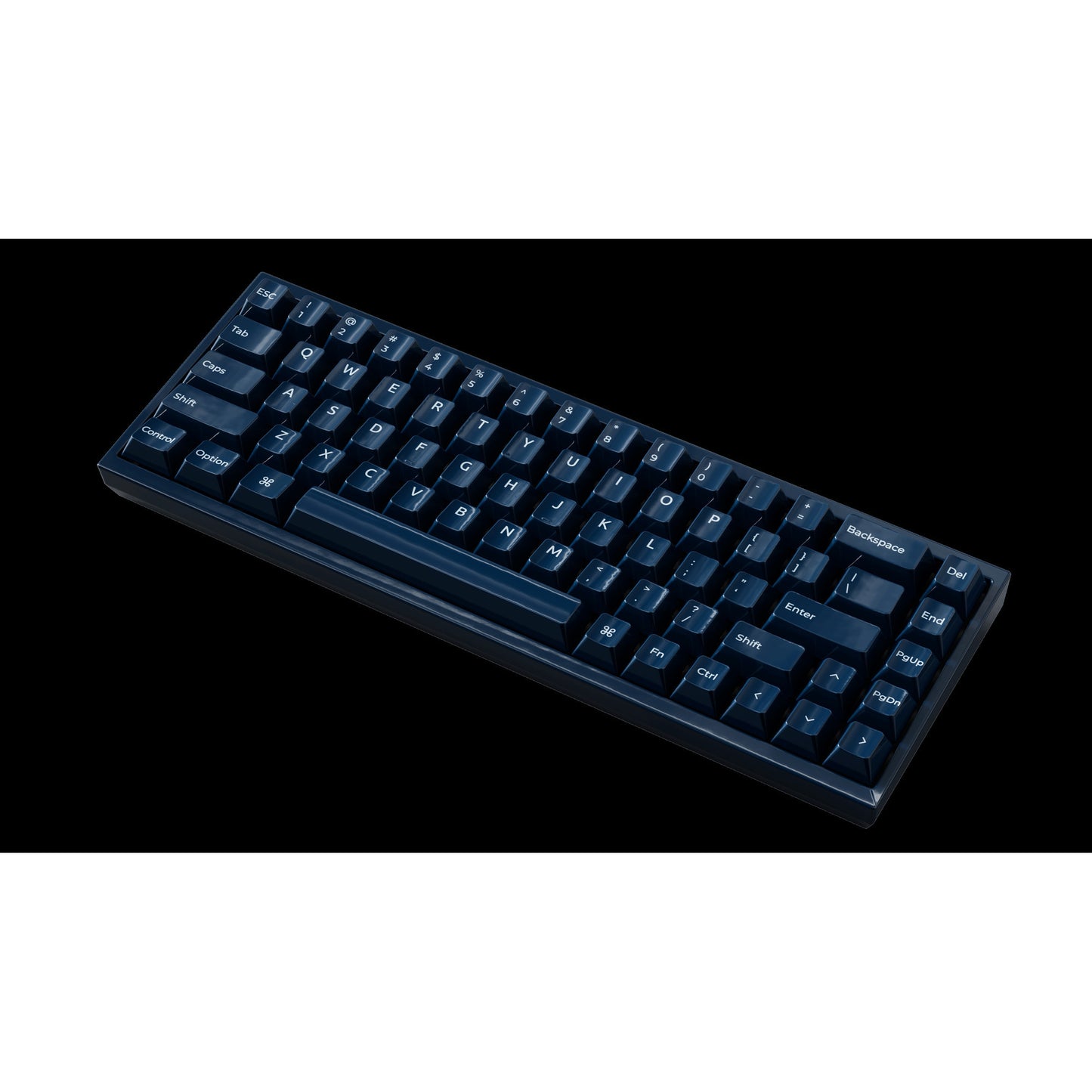 Keychron q16 he 8k magnetic switch keyboard (blauw, us lay-out (qwerty), ultra-fast lime, 65%, rgb, hot swap, 8k)