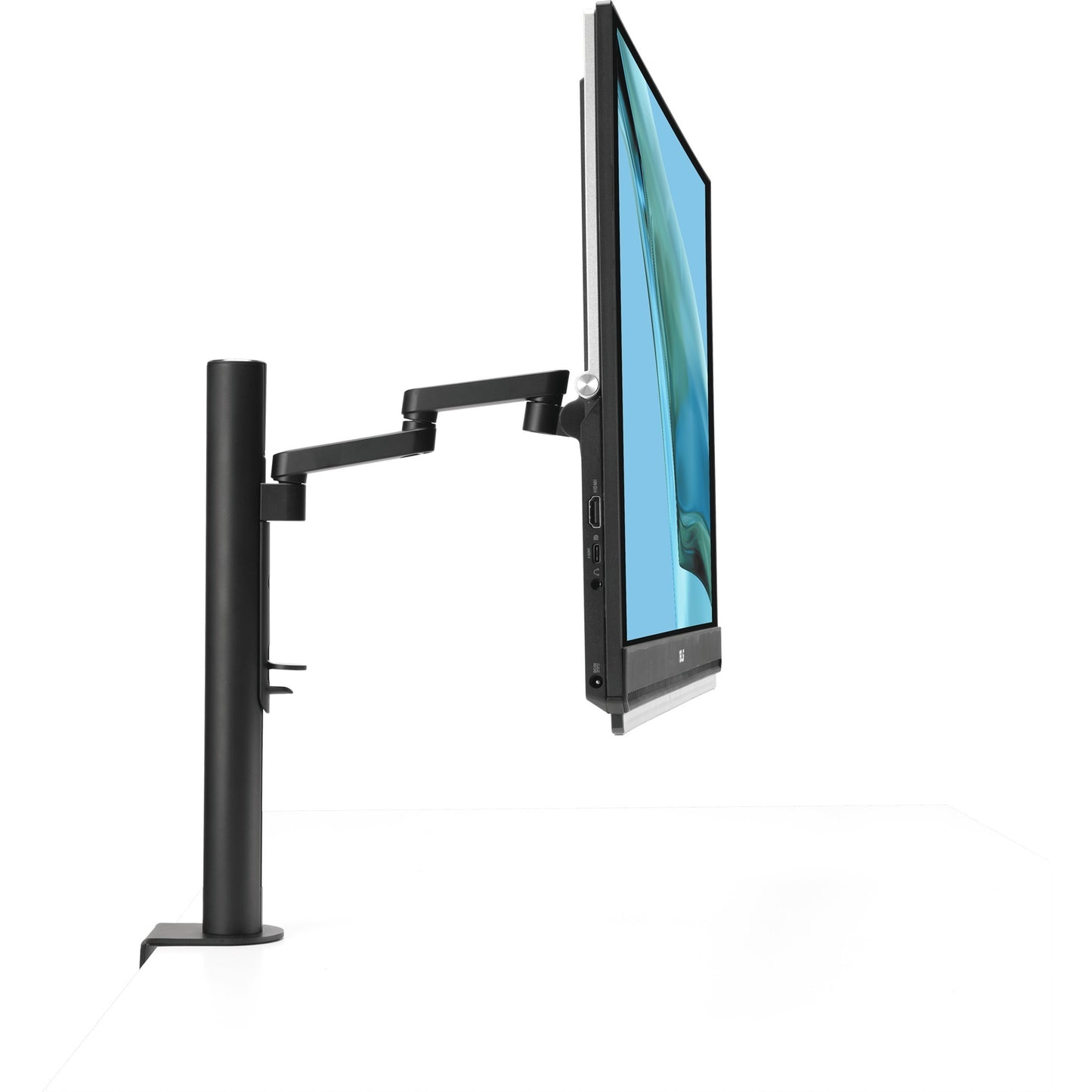 ASUS zenscreen mb249c 24 monitor (zwart, hdmi, usb-c, audio)