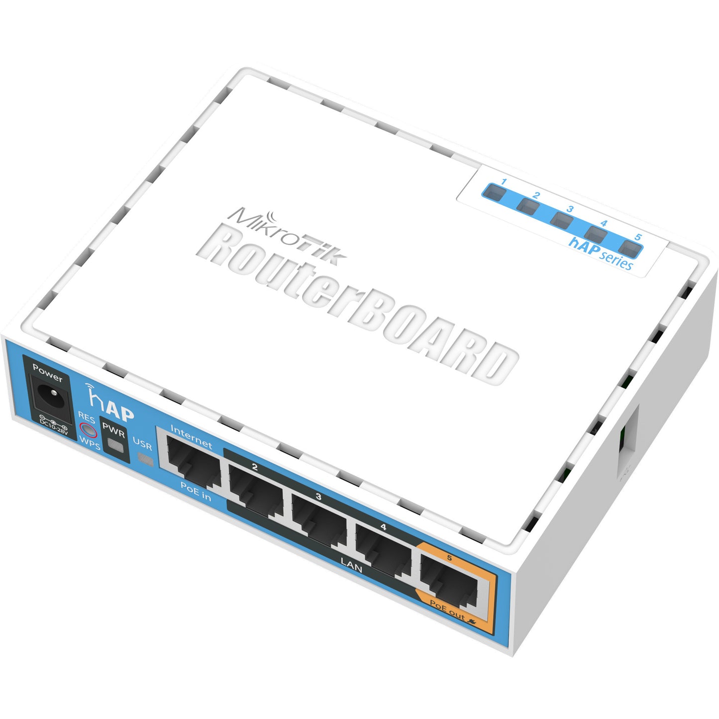 MikroTik hap small home access point (rb951ui-2nd) (wit, qualcomm qca9531 cpu, poe, wifi 4)