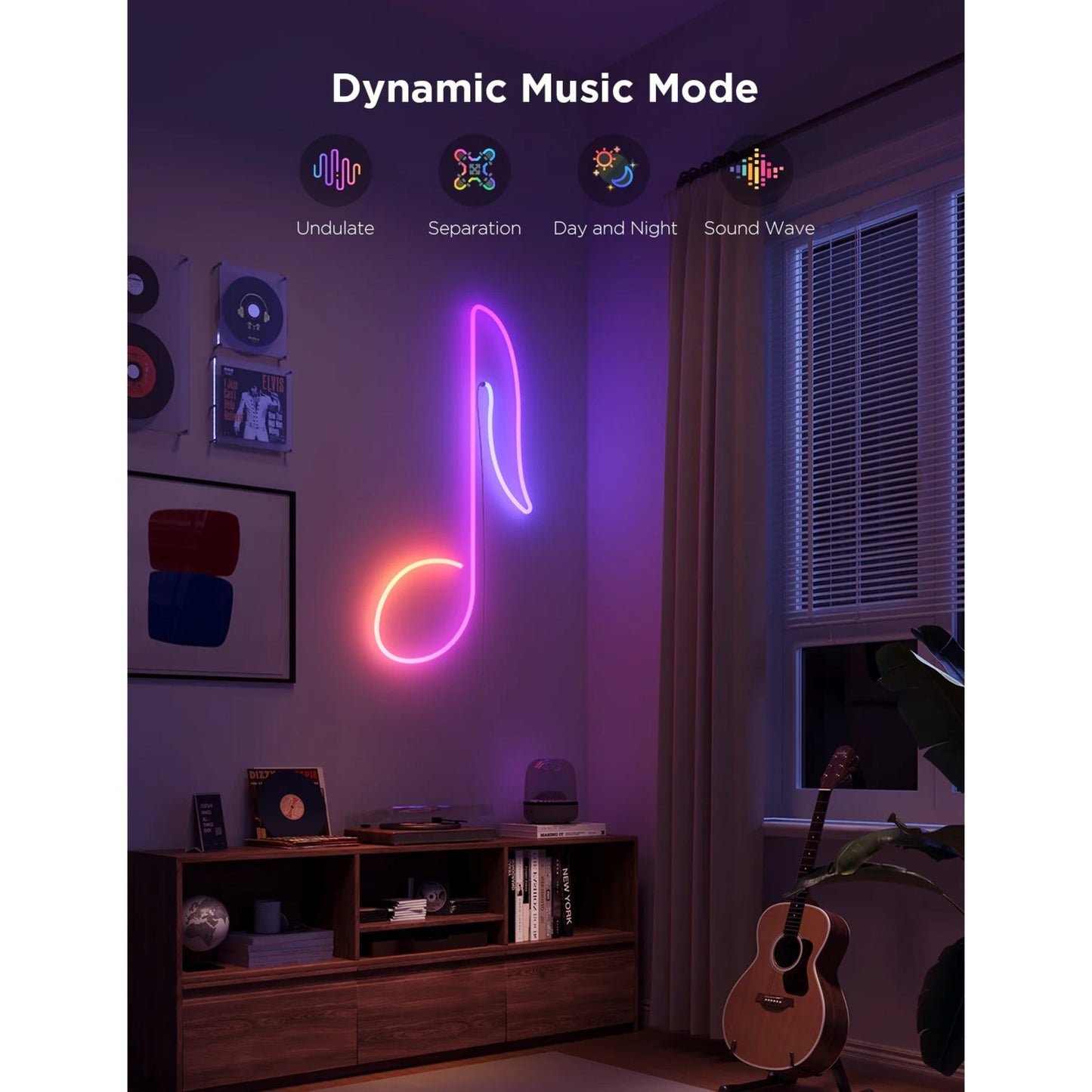Govee neon rope light 2 ledstrip (wit, 4 meter, 2,4ghz wifi, bluetooth)