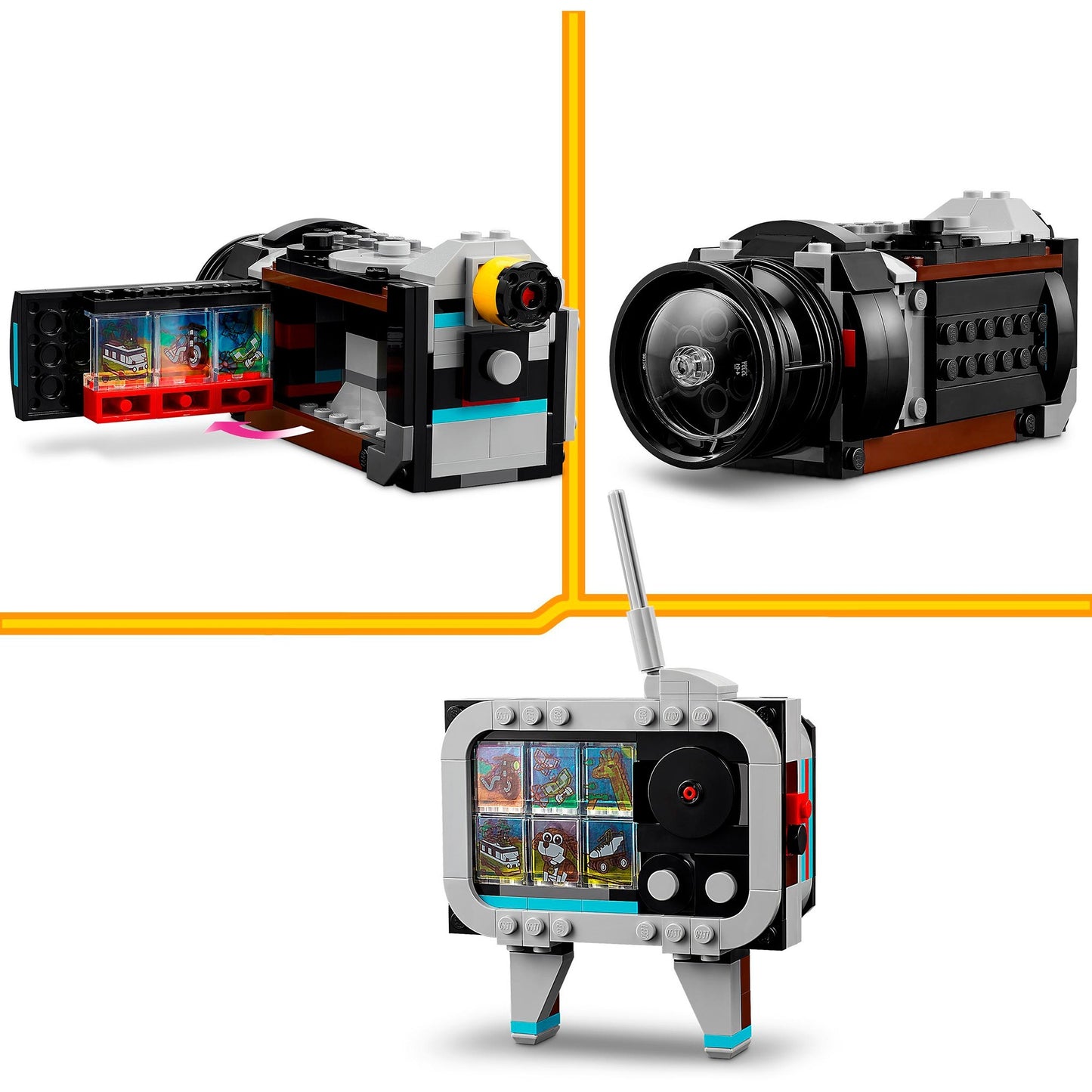 LEGO creator 31147 3in1 retro camera