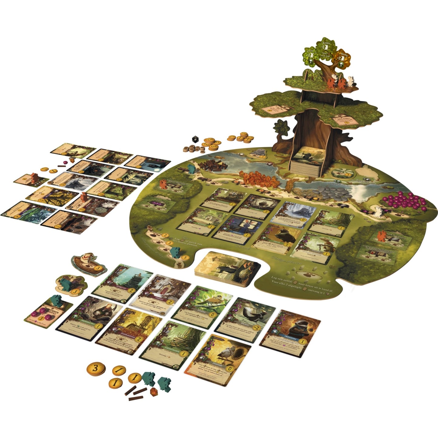 White Goblin Games everdell bordspel (nederlands, 1 - 4 spelers, 40 minuten, vanaf 10 jaar)
