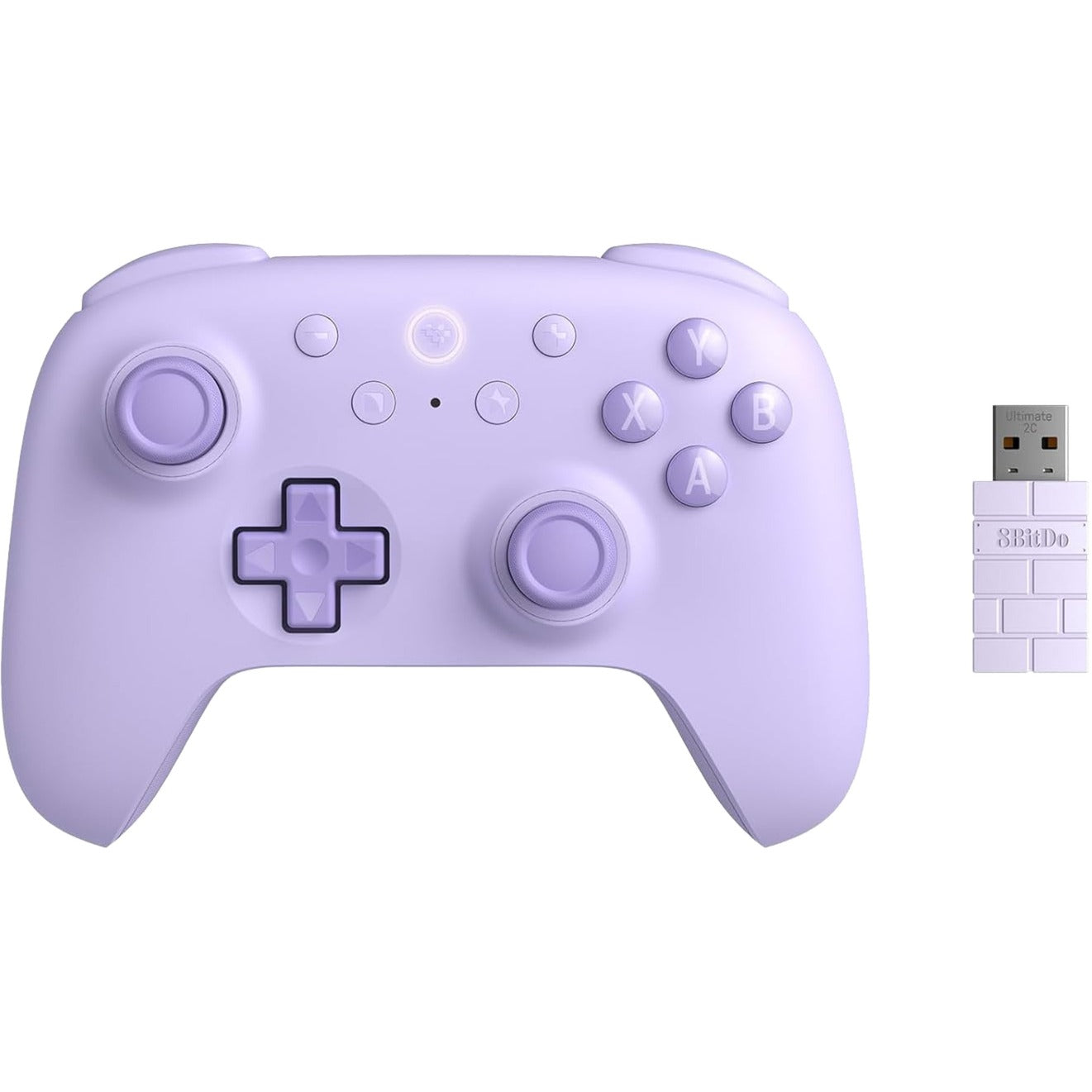 8BitDo ultimate 2c wireless gamepad (lila)
