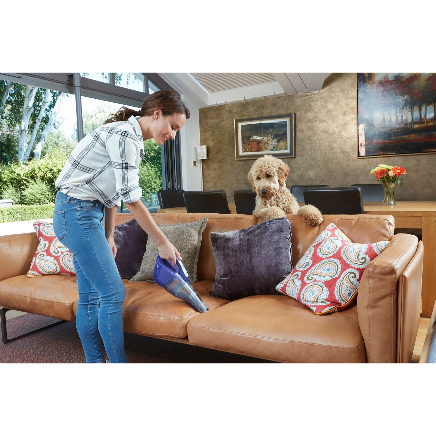 BLACK+DECKER dvb315jp 12v 1.5ah pet kruimeldief met dierenborstel handstofzuiger