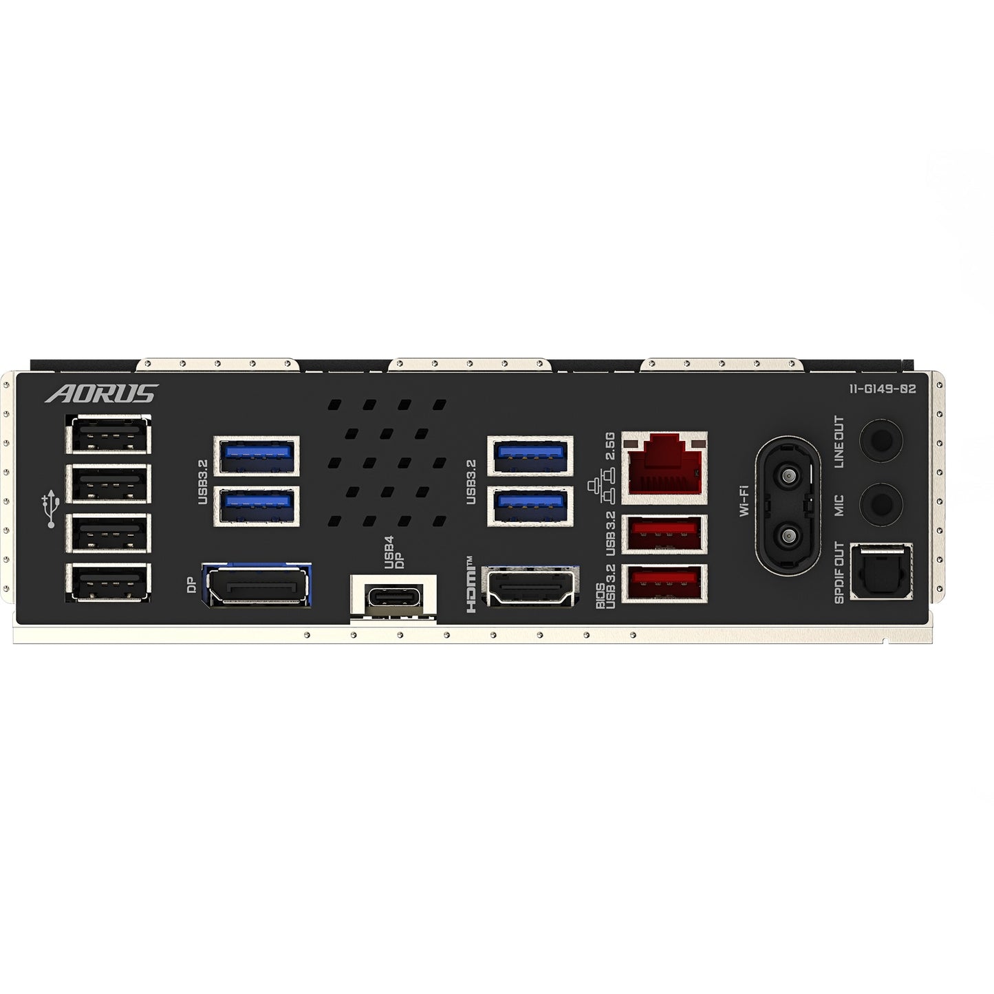 GIGABYTE b860m aorus elite wifi6e socket 1851 moederbord (zwart, raid, 2,5gb-lan, wi-fi 6e, bt, sound, µatx)