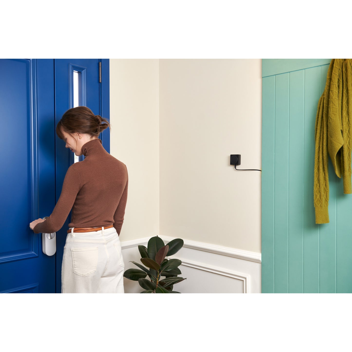 Aqara slimme video deurbel g410 select (zwart, wifi, bluetooth, zigbee, matter)