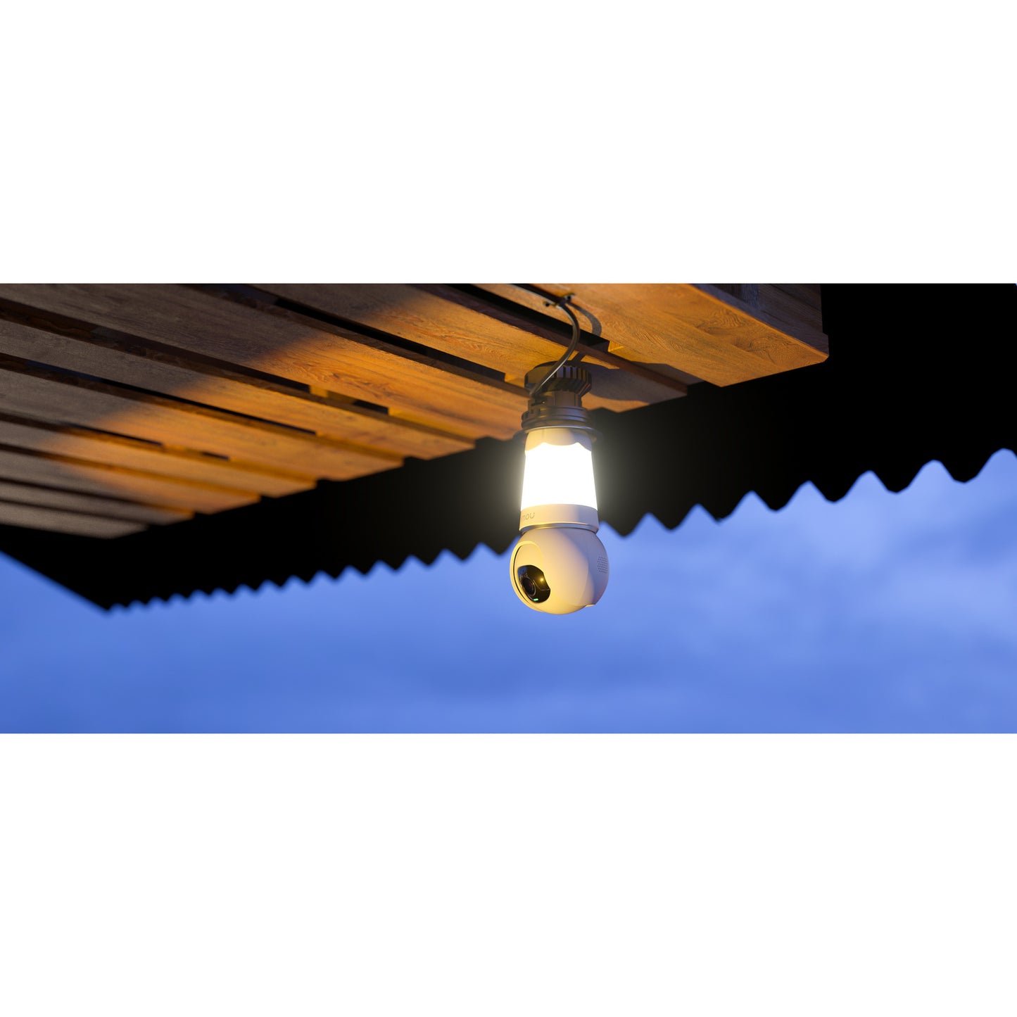 Imou Bulb Cam 2K beveiligingscamera (Wit, E26 E27 universele schroeffitting)