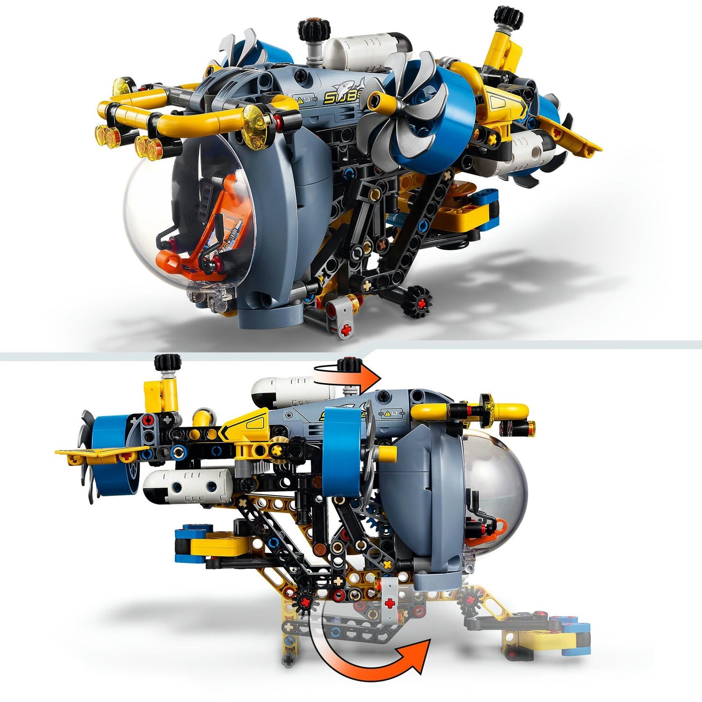 LEGO technic 42201 onderzeeer voor diepzeeonderzoek