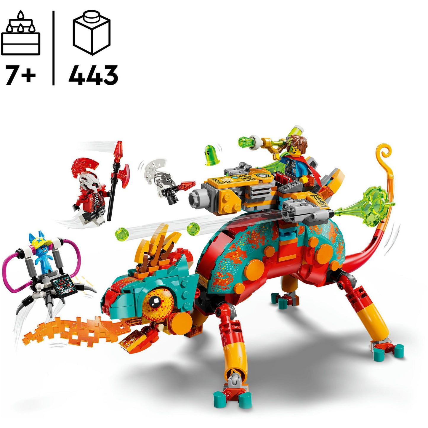 LEGO dreamzzz 71492 mateo's vuurkameleon