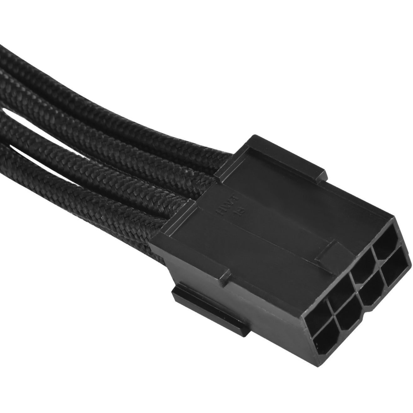 SilverStone verlengkabel sst-pp07-pcib (zwart, 25 centimeter, pp07-pcib)