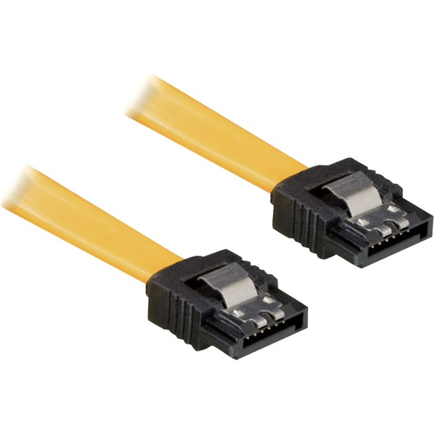 DeLOCK sata kabel (geel, 0,3 meter)