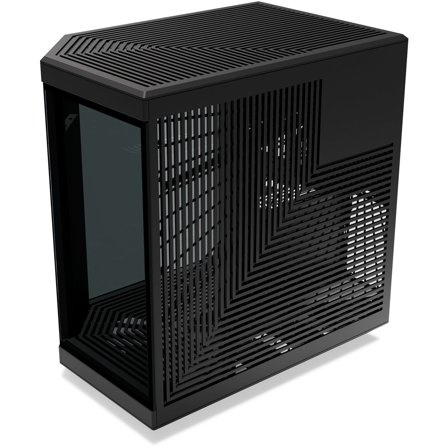 HYTE y70 touch infinite midi tower behuizing (zwart | 2x usb-a | 1x usb-c | tempered glass)