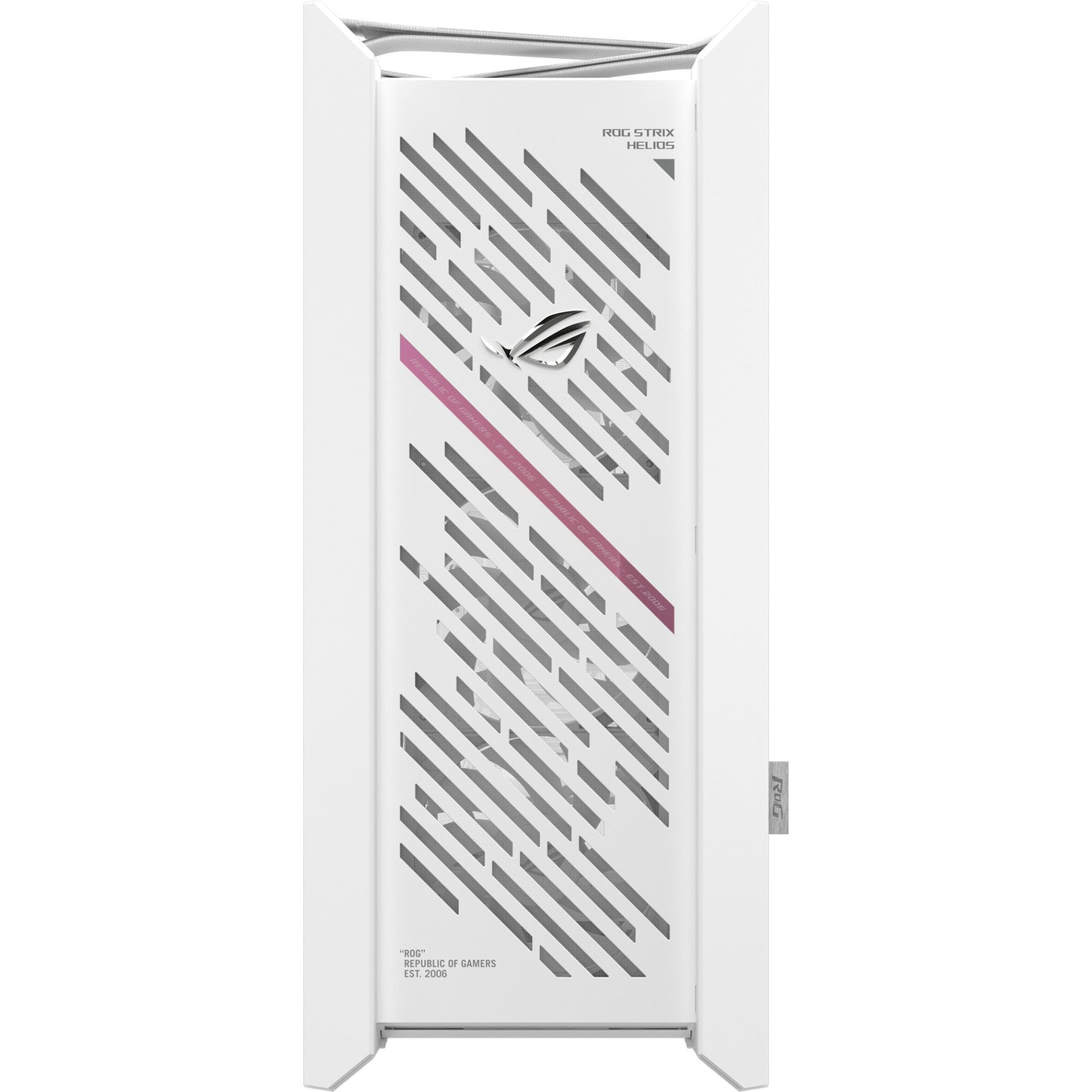 ASUS rog strix helios ii gx601s midi tower behuizing (wit | 4x usb-a | 2x usb-c | rgb | tempered glass)