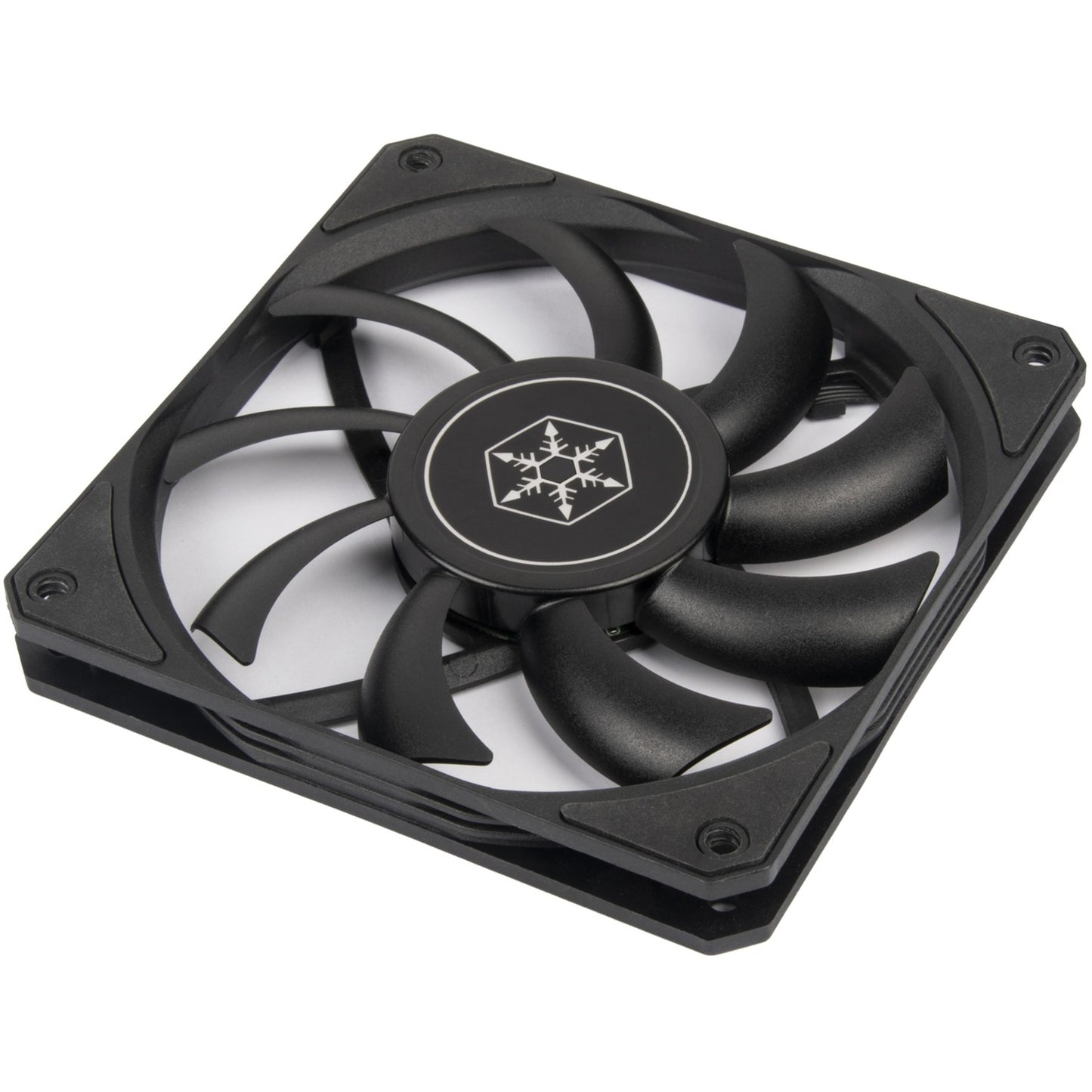 SilverStone air slimmer 120 case fan (zwart, 120 x 15 x 120 mm, pwm)