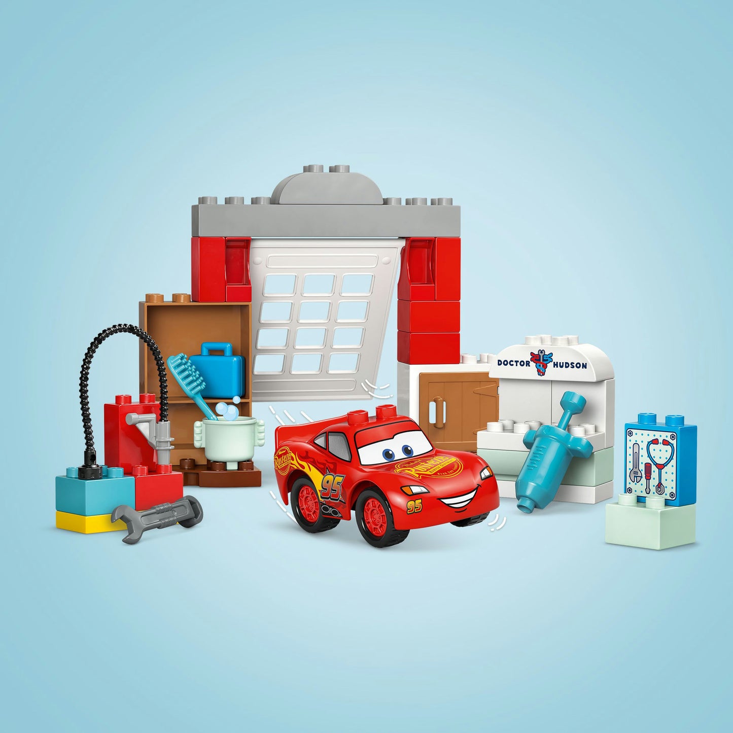 LEGO duplo 10456 mcqueens bezoek aan docs garage