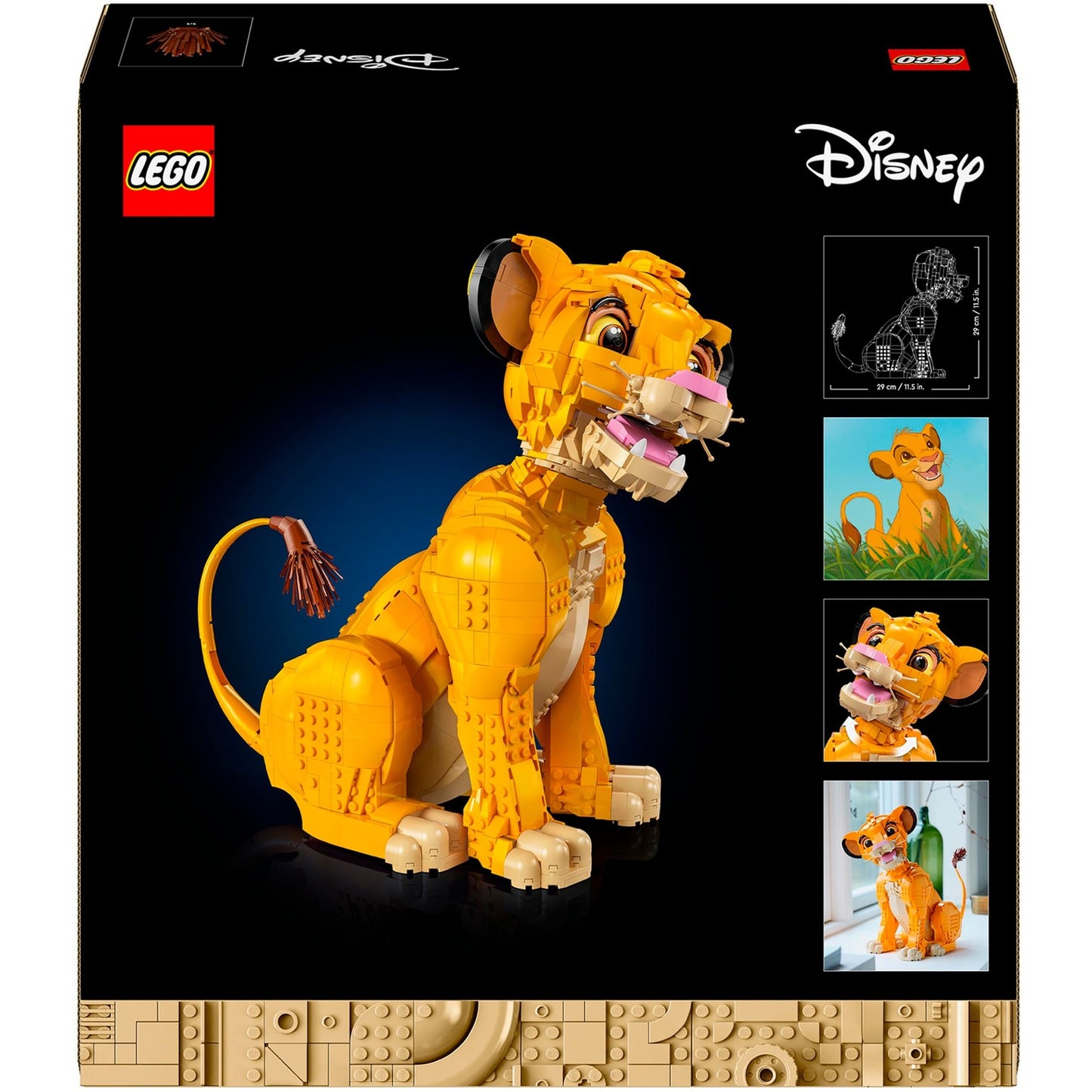 LEGO disney 43247 jonge simba de leeuwenkoning