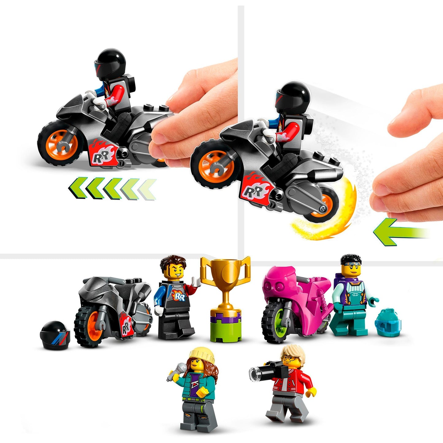 LEGO city - ultieme stuntrijders uitdaging constructiespeelgoed (60361)