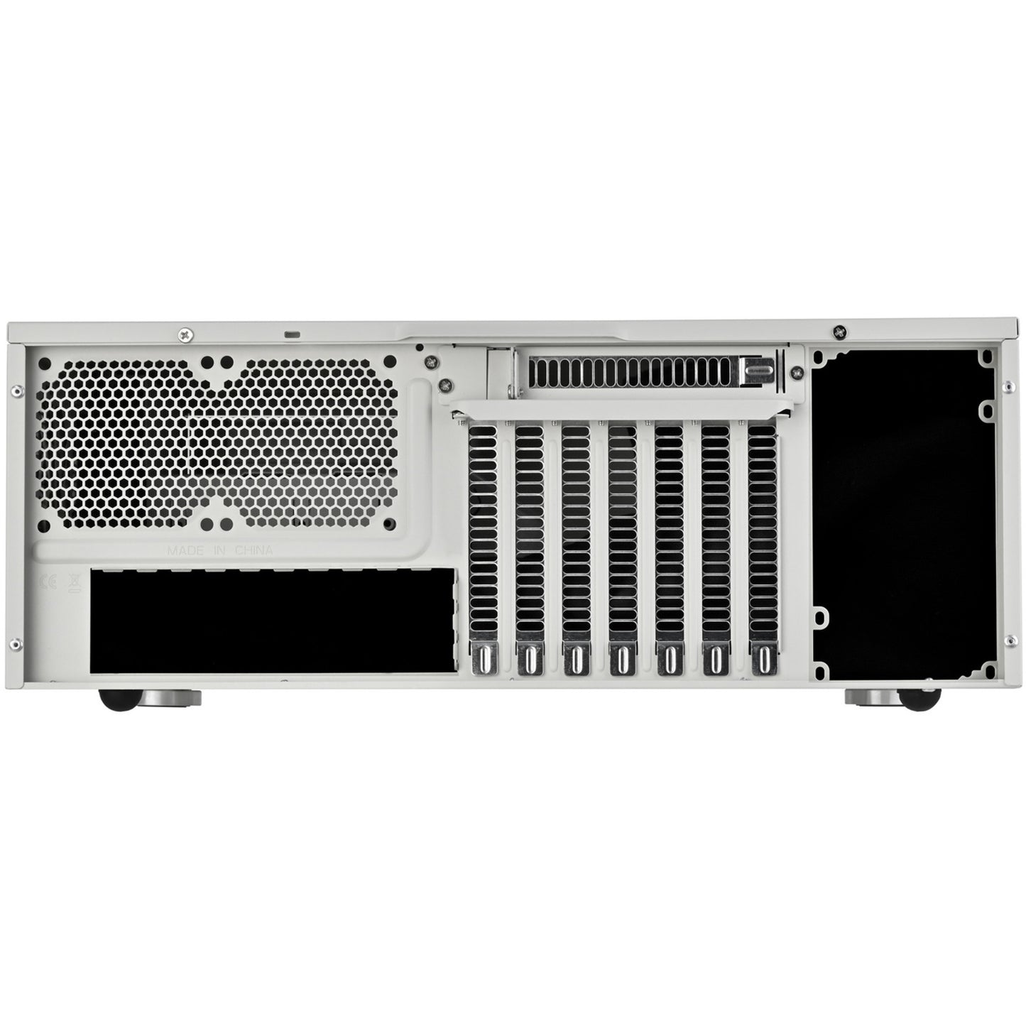 SilverStone flp01 htpc behuizing (crème | 2x usb-a | 1x usb-c)