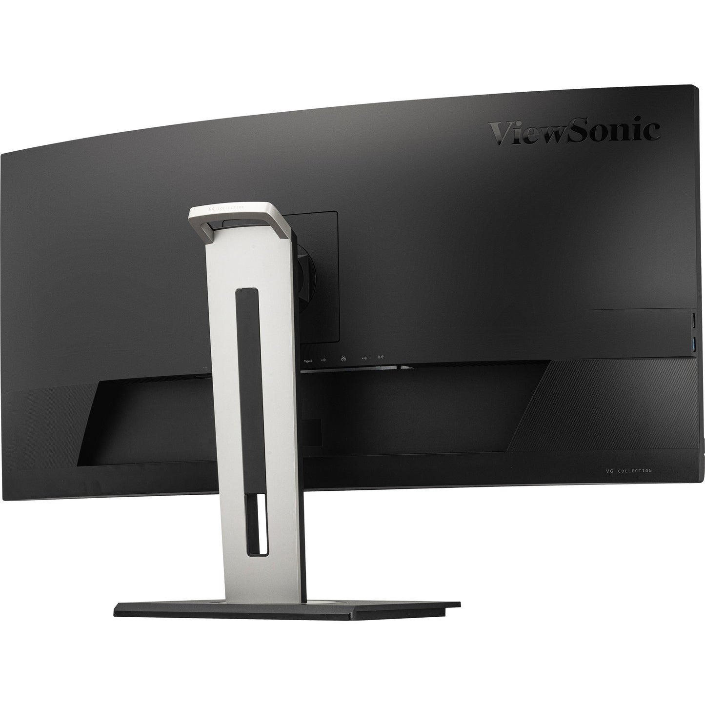 ViewSonic uwqhd curved docking monitor vg3456c 34 ultrawide (zwart (mat), 2x hdmi, 1x displayport, usb-a, usb-b, usb-c, lan, audio)