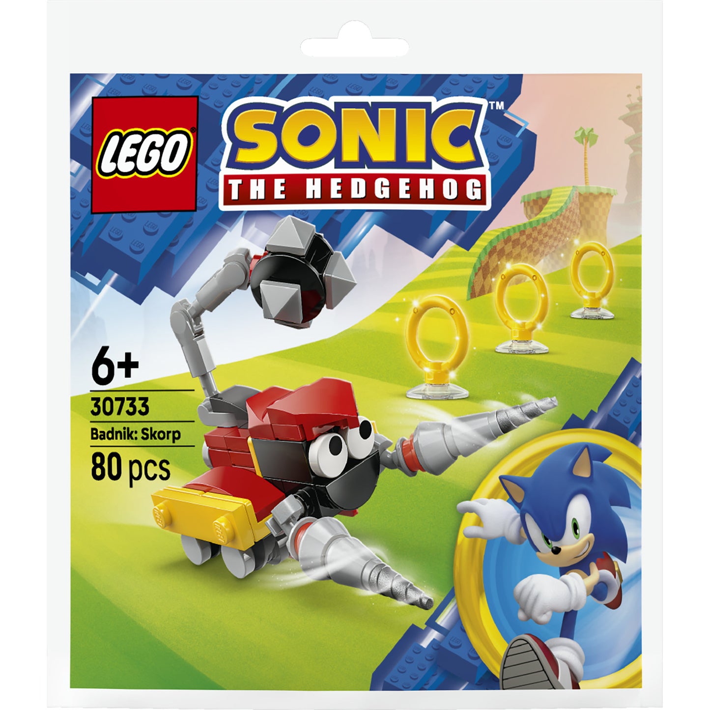 LEGO sonic the hedgehog - badnik: skorp constructiespeelgoed (30733)