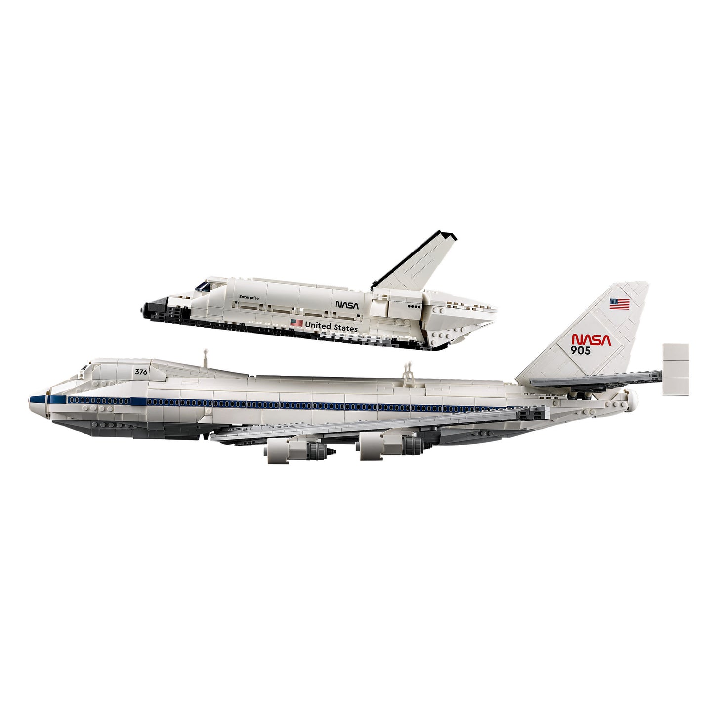 LEGO icons - shuttle carrier aircraft constructiespeelgoed (10360)
