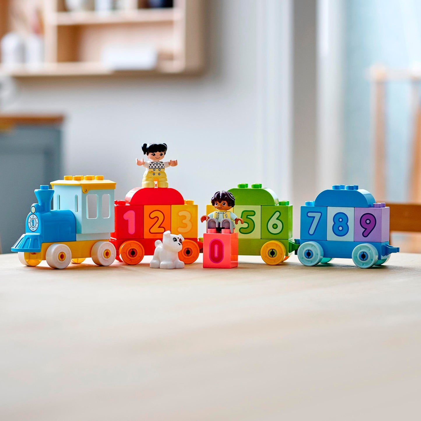 LEGO duplo getallentrein educatief speelgoed voor peuters 10954