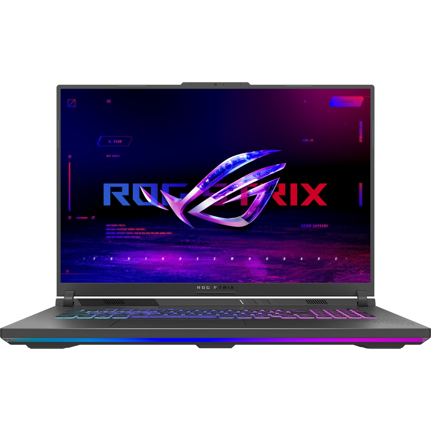 ASUS rog strix g18 g814pm-s9012w 18 gaming laptop (grijs | r9 7940hx | rtx 5060 | 16 gb | 1 tb ssd)