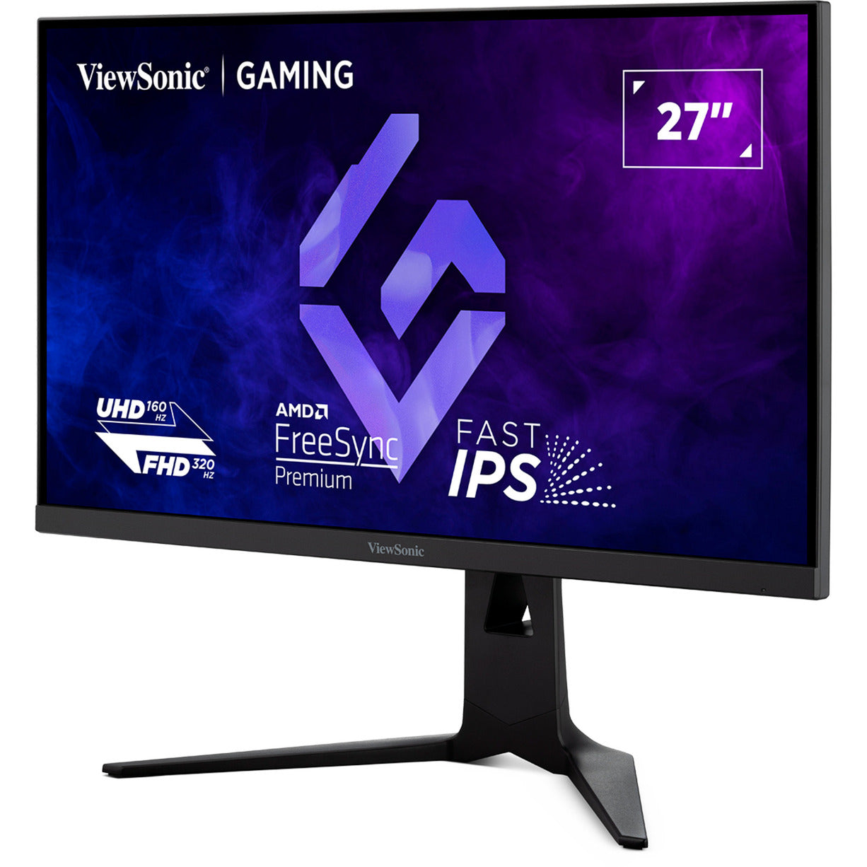 ViewSonic xg275d1-4k dual mode gaming monitor 27 (zwart, 2x hdmi, 1x displayport, usb-c, 160 hz)