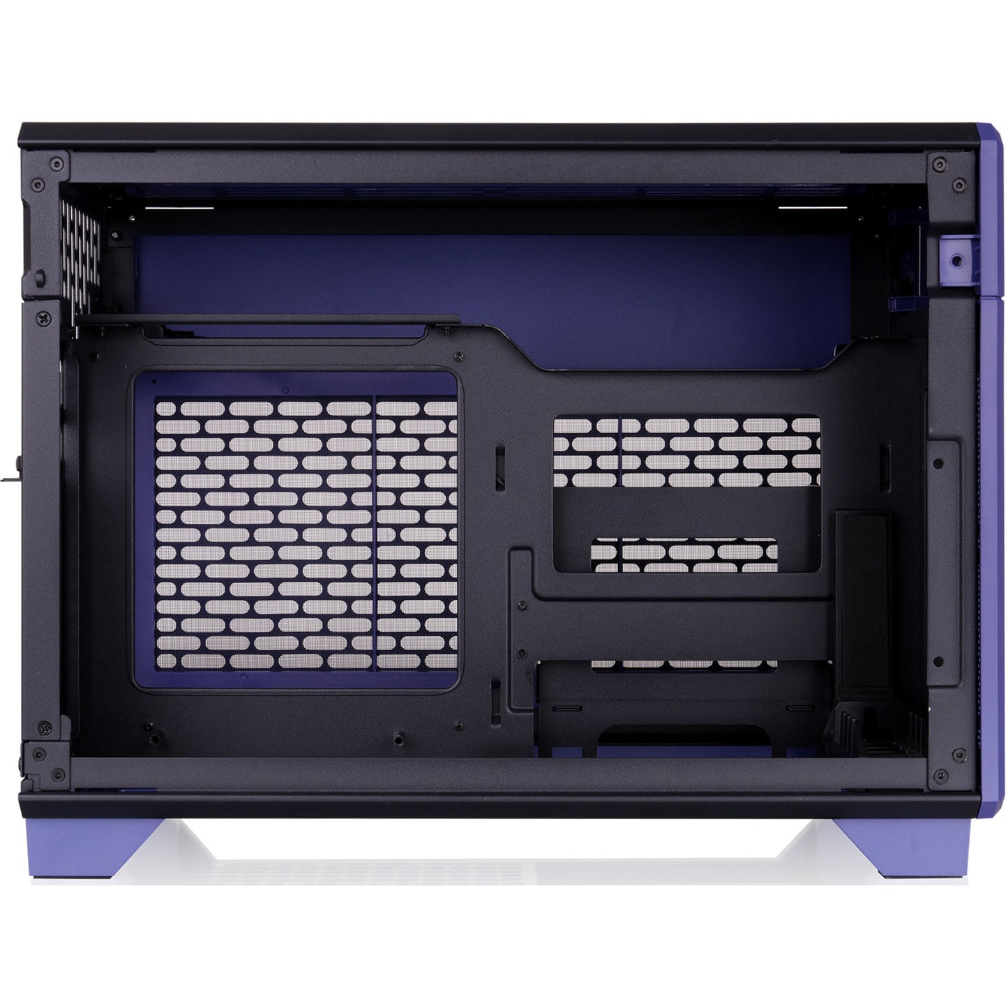 Thermaltake tr100 future dusk mini tower behuizing (paars | 2x usb-a | 1x usb-c)