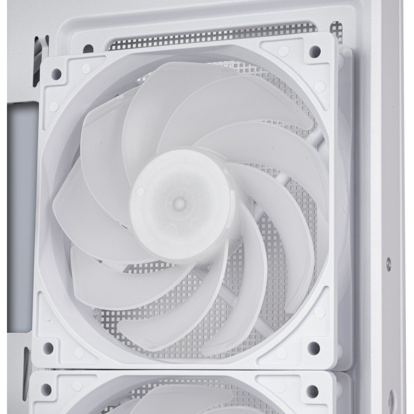 SilverStone lucid 05 mini tower behuizing (wit | 2x usb-a | 1x usb-c | rgb | tempered glass)
