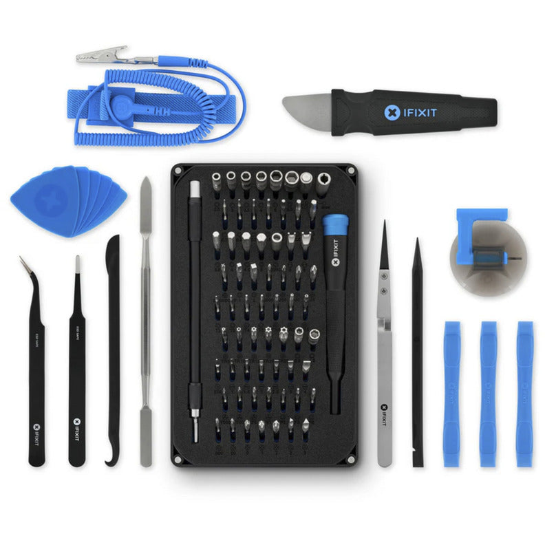 IFixit pro tech toolkit gereedschapsset (zwart blauw)