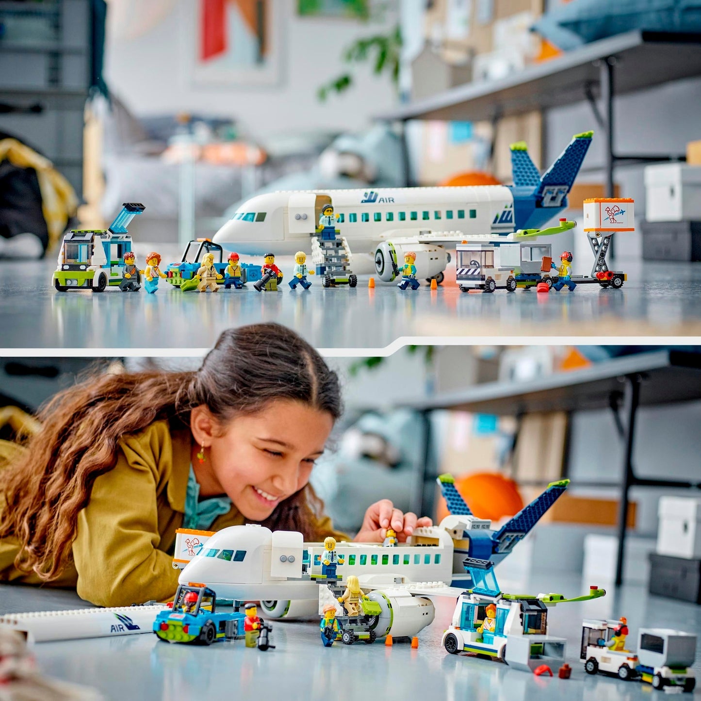 LEGO city 60367 passagiersvliegtuig