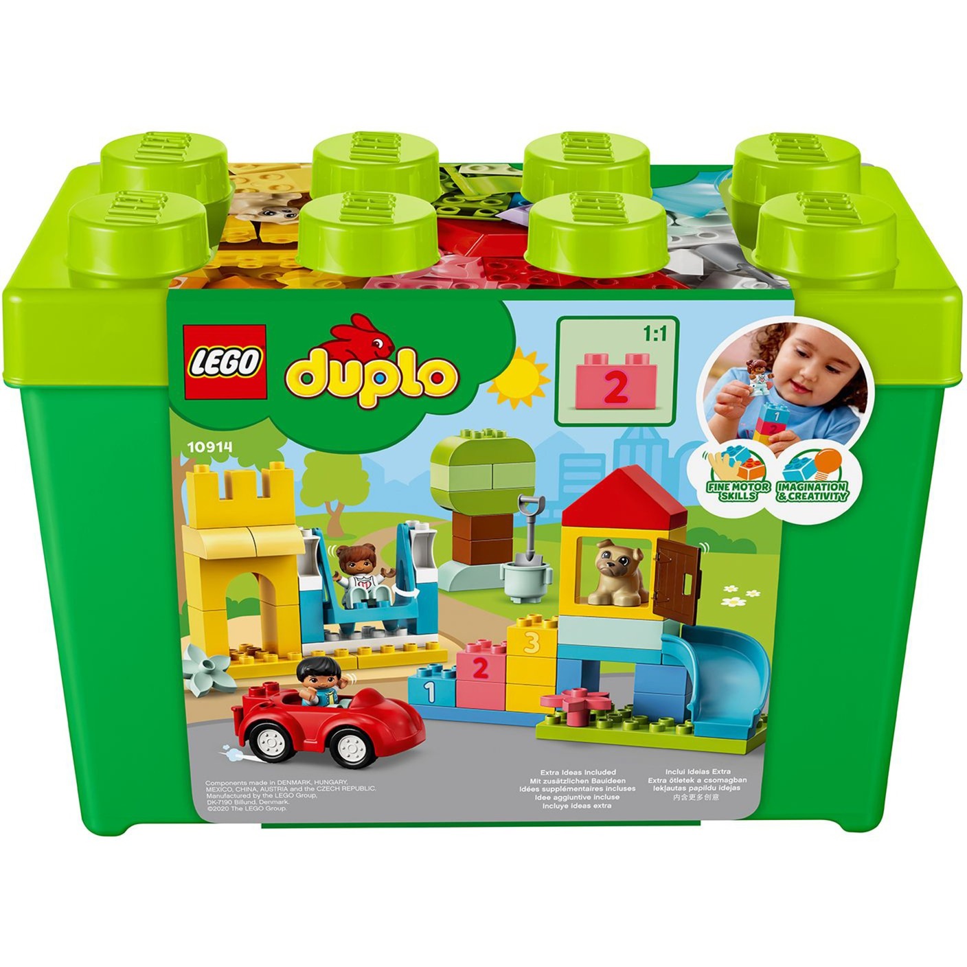 LEGO duplo 10914 luxe opbergdoos met bouwstenen