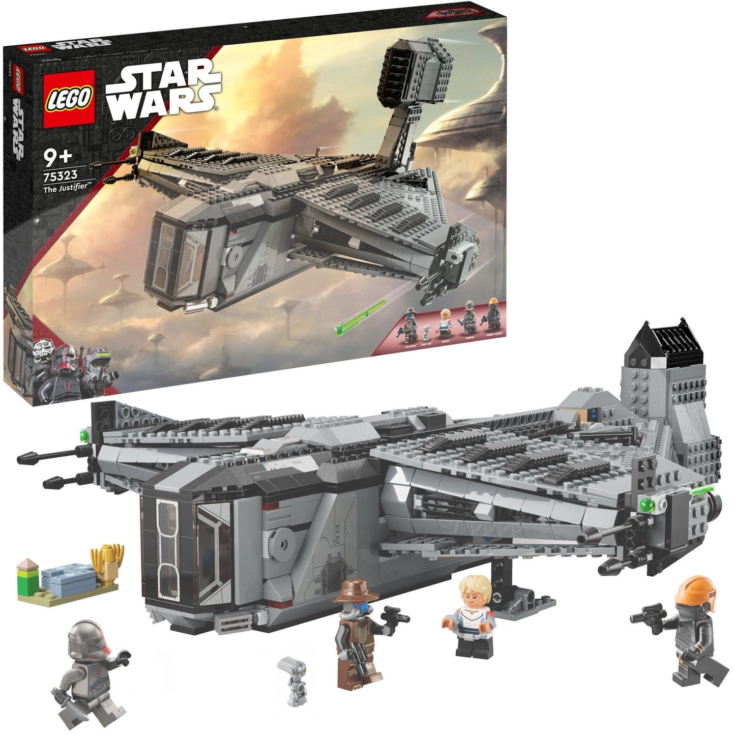 LEGO star wars - the justifier constructiespeelgoed (75323)
