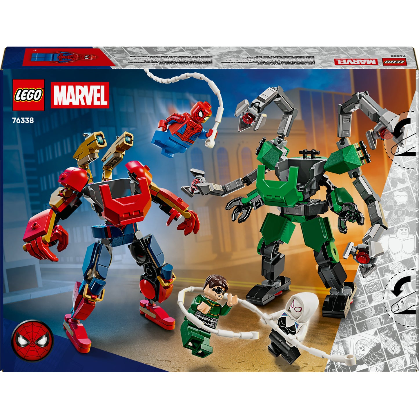 LEGO marvel 76338 spider-man vs. doc ock