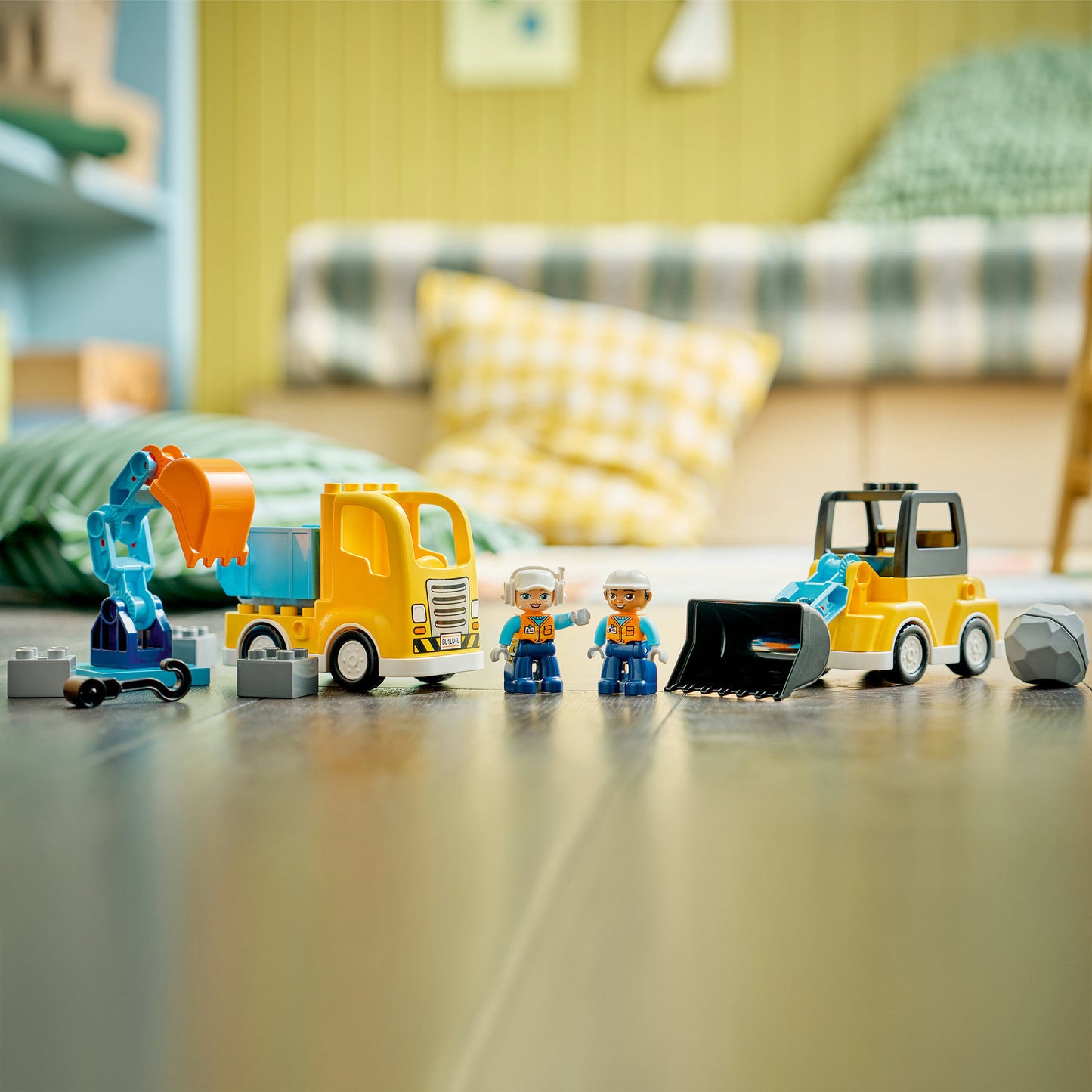 LEGO duplo 10475 3-in1 bouwvoertuigen