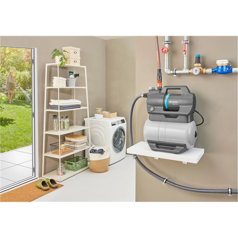 GARDENA hydrofoorpomp 3800 silent (grijs, 600 watt)