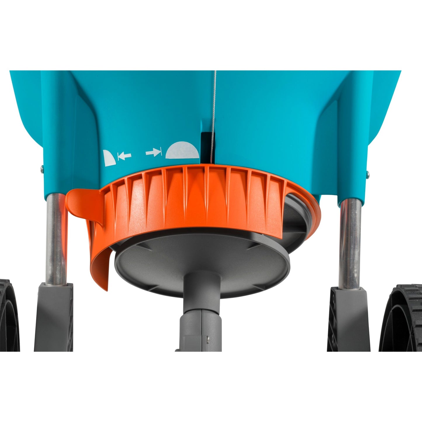 GARDENA strooiwagen xl strooiapparatuur (turquoise zwart, 436-20)