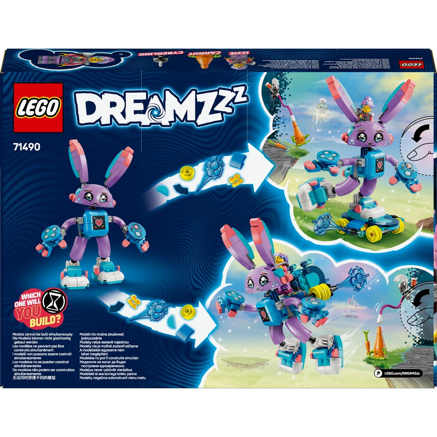 LEGO dreamzzz 71490 izzie en bunchurro het gamende konijn