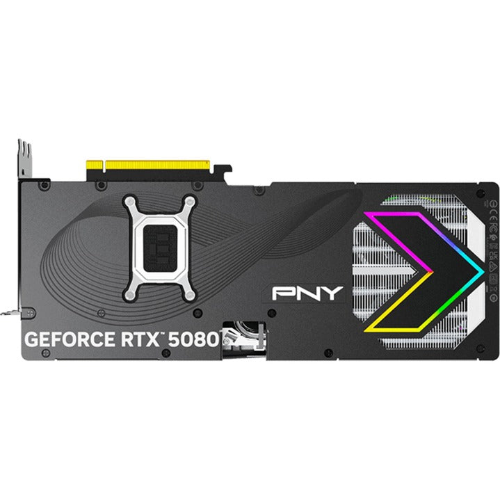 PNY geforce rtx 5080 argb oc grafische kaart (dlss 4, 3x displayport, 1x hdmi 2.1)