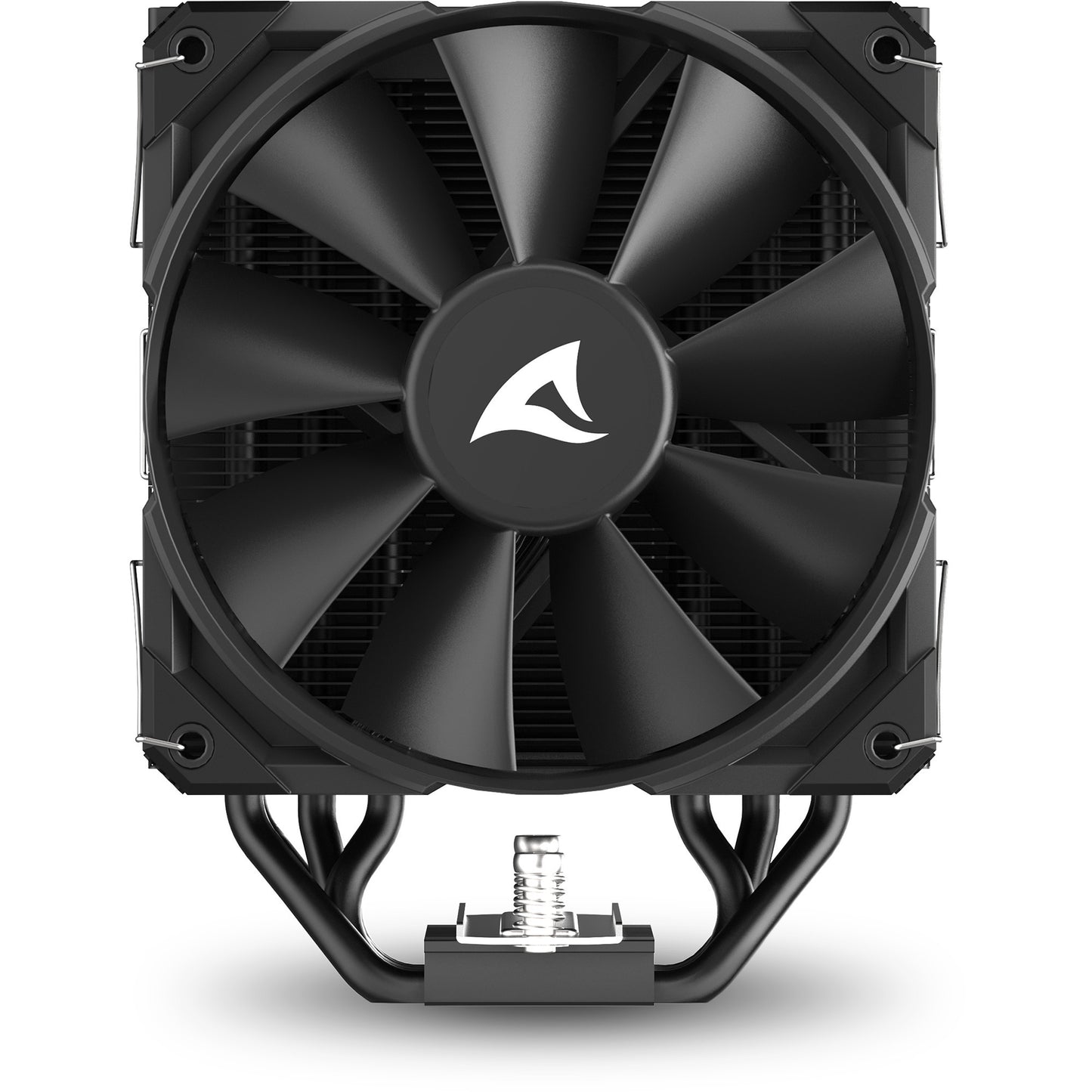 Sharkoon a50 cpu-koeler (zwart, 4-pins pwm fan-connector)