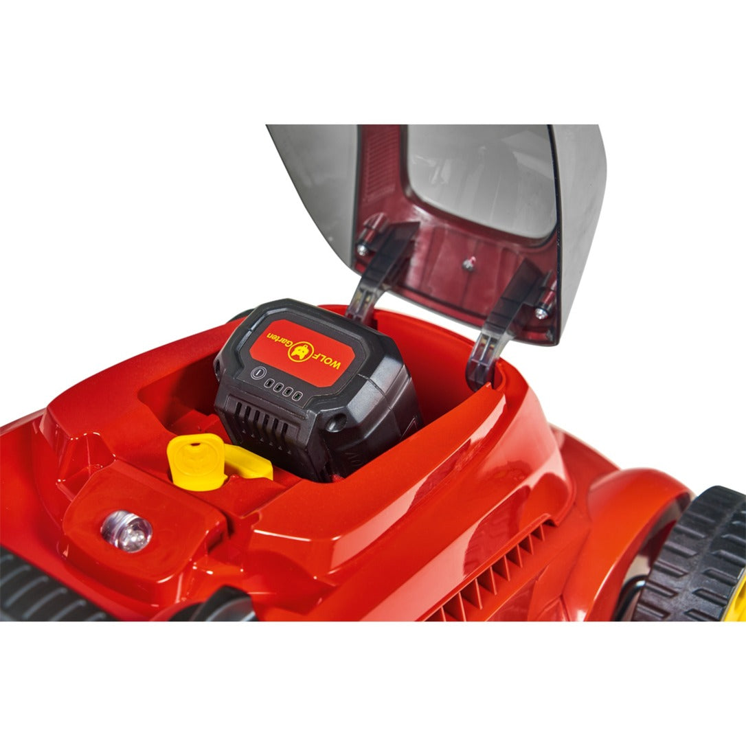 WOLF-Garten lycos 40 340 m 40 li-ion power accu grasmaaier (rood, accu inbegrepen)