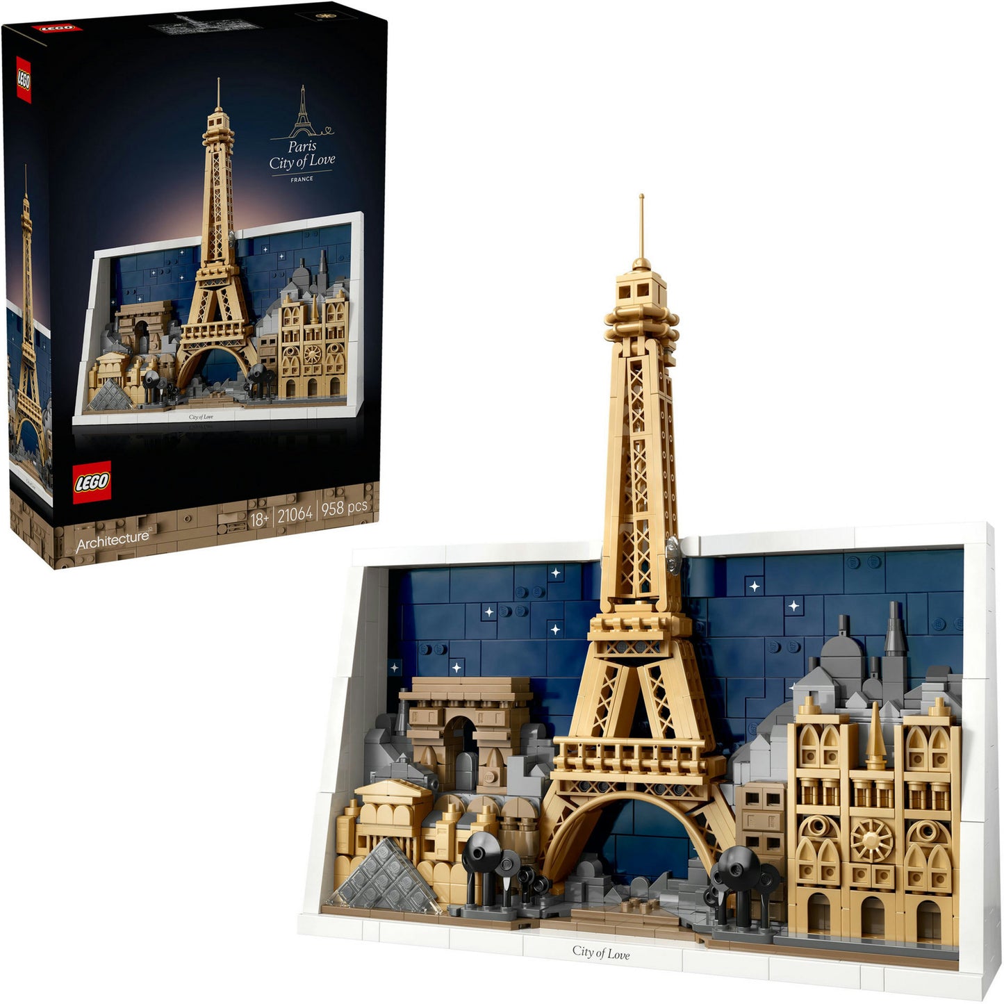 LEGO architecture 21064 parijs