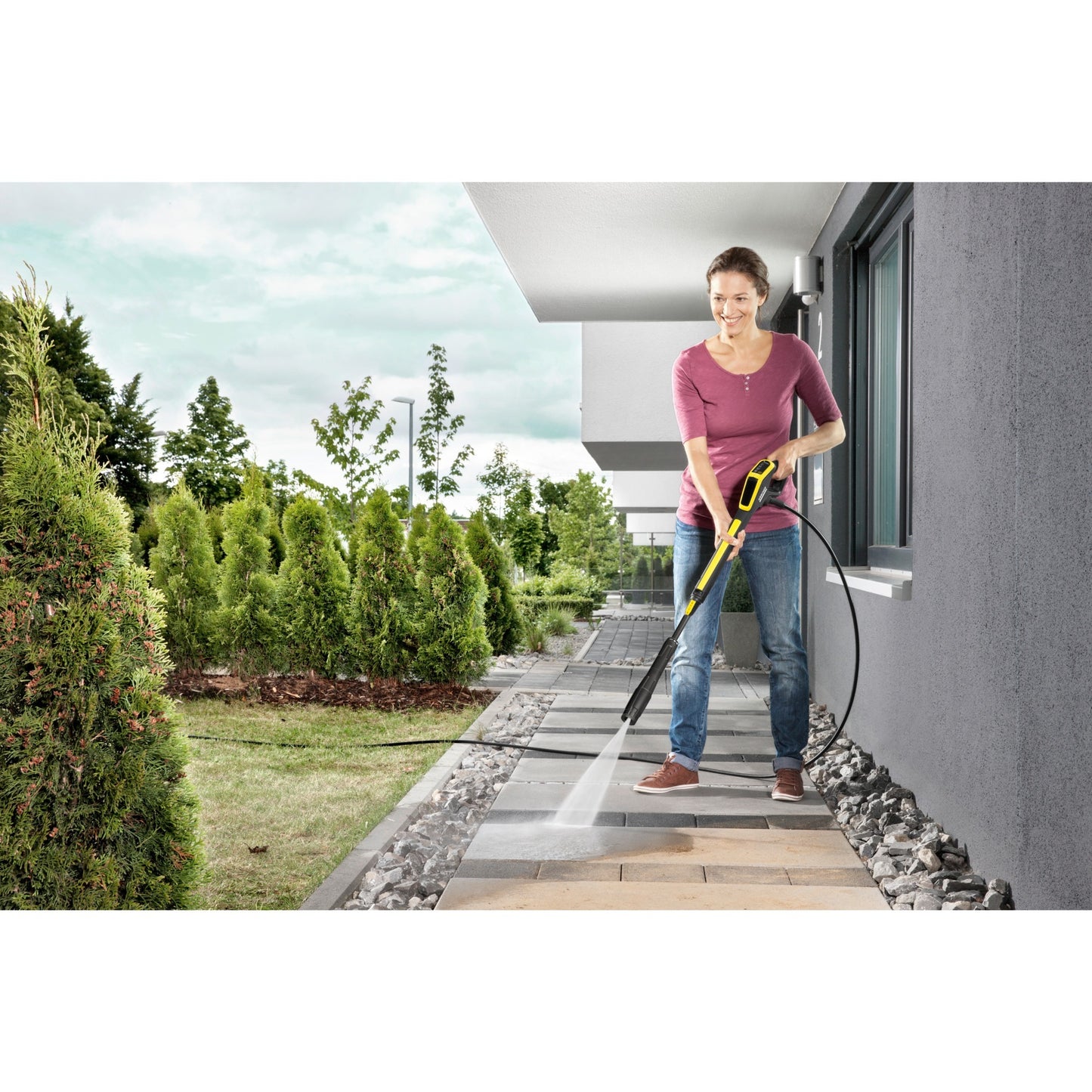 Kärcher k 5 power control hogedrukreiniger (geel zwart, 1.324-550.0)