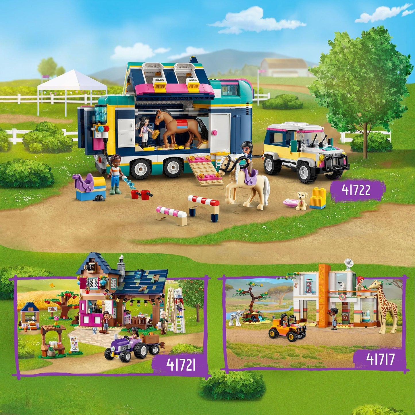 LEGO friends - mia’s wilde dieren bescherming constructiespeelgoed (41717)